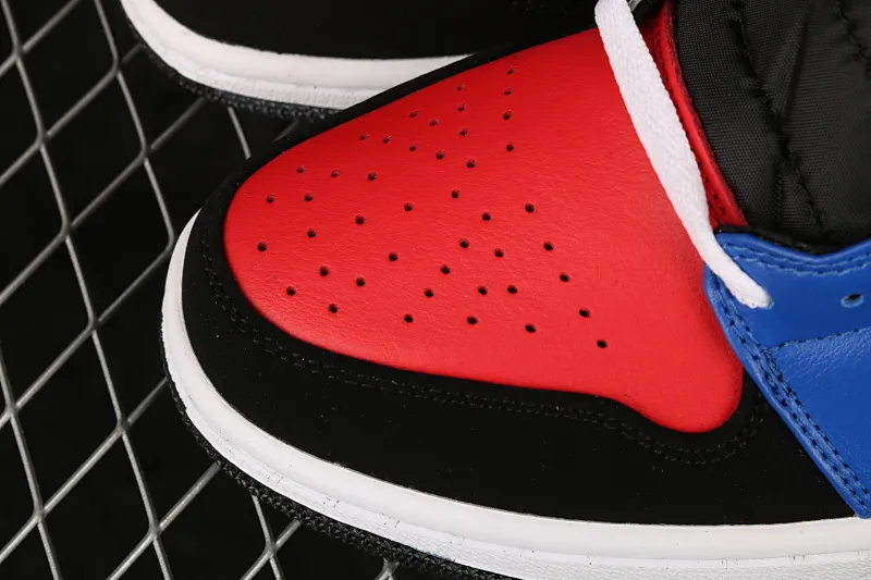 All categories Air Jordan Jordan series basketball shoes Air Jordan 1 Mid Air Jordan 1 Mid Top3 Mandarin duck stitching toe mid-top full toe layer genuine standard 554724-124